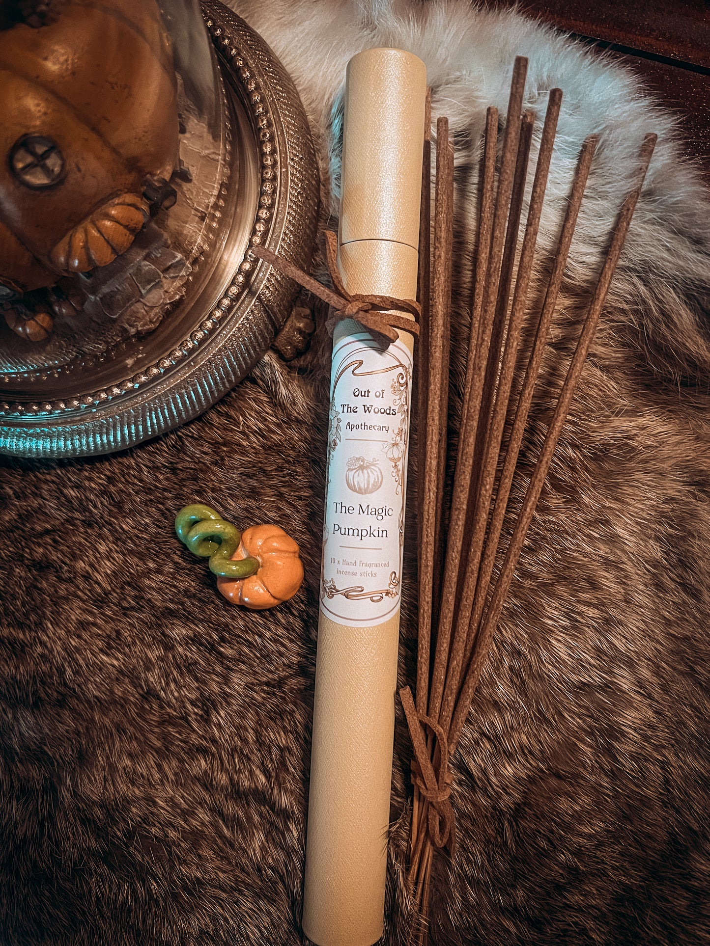 Magic Pumpkin hand fragrance incense 